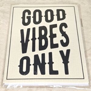 "Good Vibes Only" Swedish Dish Cloth